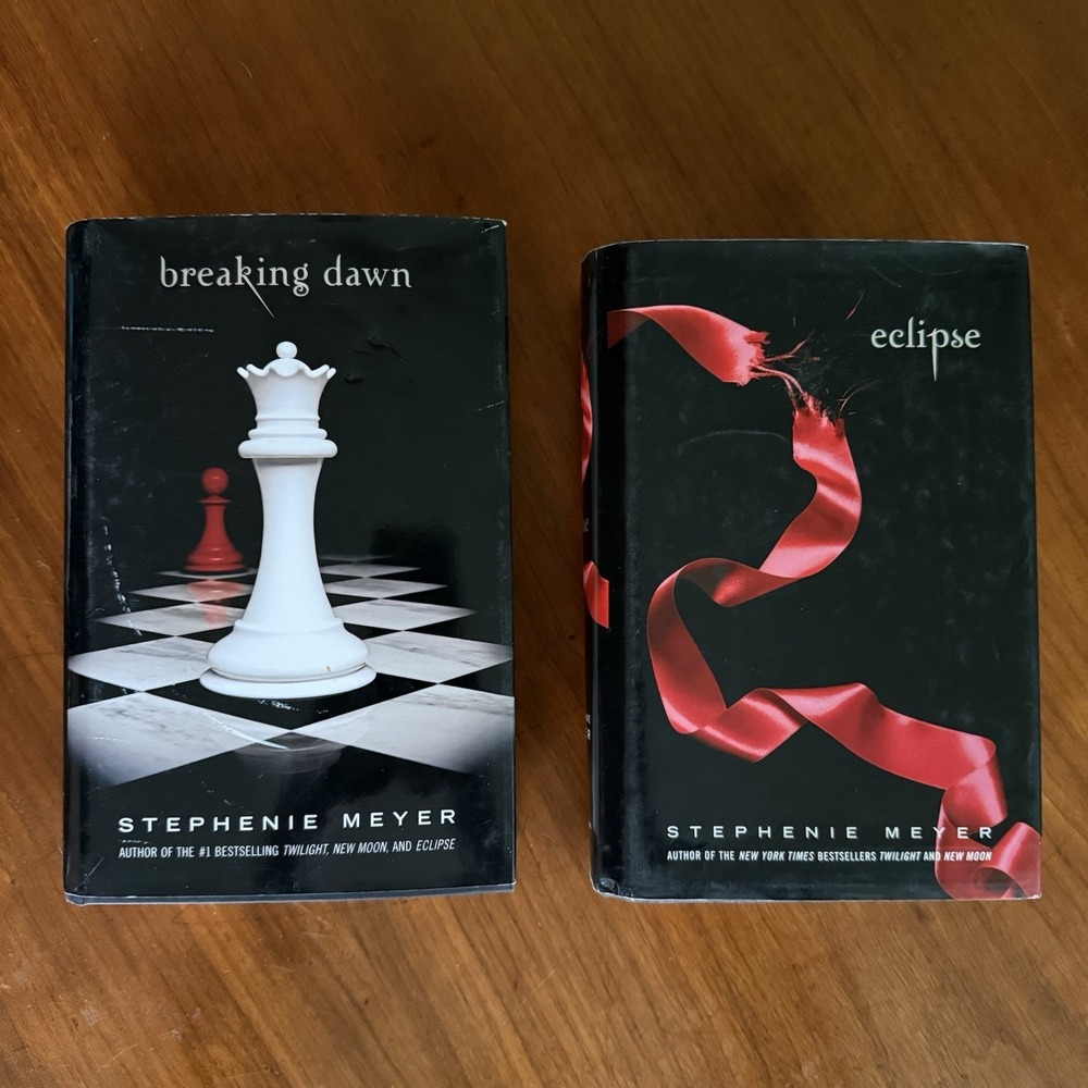 *1ST EDITION/1ST PRINTS * Eclipse 2007 & Breaking Dawn 2008 Stephanie Meyer